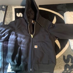 Carhartt black jacket, size medium
